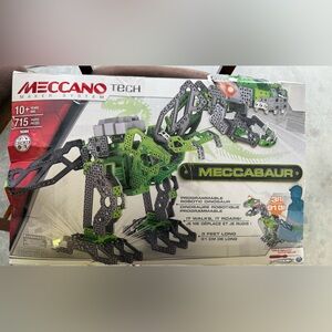 Meccano Tech Meccasaur Programmable Robotic T-Rex  dinosaur kit